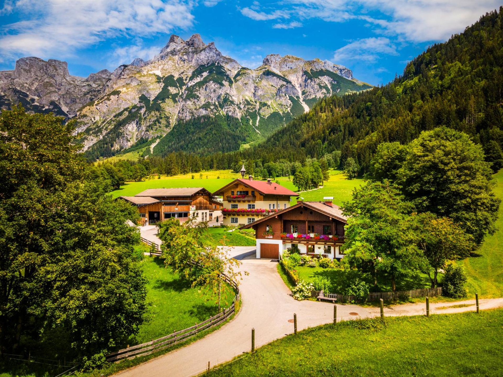 Bio Bauernhof Vorderoberlehen Otel Werfenweng Dış mekan fotoğraf